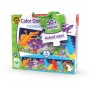 Puzzle lung de podea Dinozauri colorati cu peste 50 de piese 152.4 cm lungime 3-6 ani